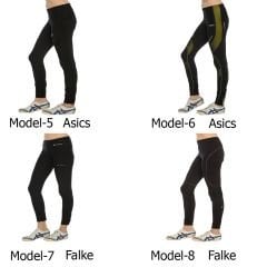 Asics Falke Gore Profesyonel Bayan Spor Tayt