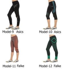 Asics Falke Gore Profesyonel Bayan Spor Tayt