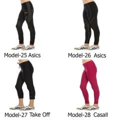 Asics Falke Gore Profesyonel Bayan Spor Tayt