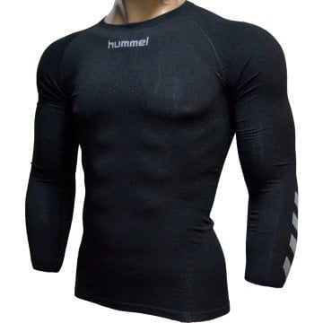 ThermoExtreme Pro Hummel Perfomans Uzun Kollu Siyah Termal İçlik