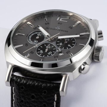 JACQUES LEMANS LUGANO 1-1645P ERKEK KOL SAATİ