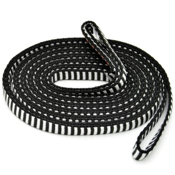 Kong Aro Sling Dyneema 13 mm Dikişli Halka Perlon Bant – 22 kN | EN 795/B | EN 566 | UIAA Onaylı 60cm 80cm 120cm 80cm-Siyah