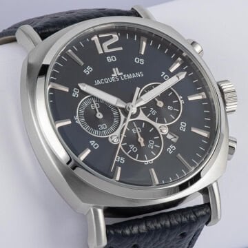 JACQUES LEMANS LUGANO 1-1645Q ERKEK KOL SAATİ