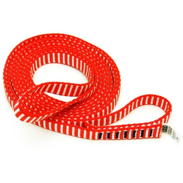 Kong Aro Sling Dyneema 13 mm Dikişli Halka Perlon Bant – 22 kN | EN 795/B | EN 566 | UIAA Onaylı 60cm 80cm 120cm 120cm-Kırmızı