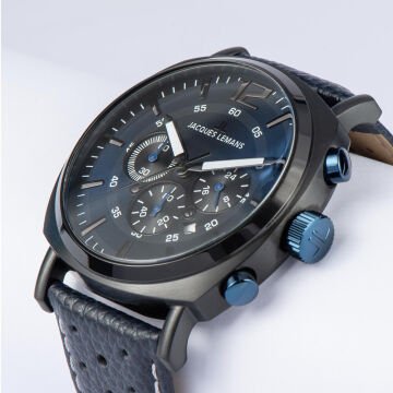 JACQUES LEMANS LUGANO 1-1645R ERKEK KOL SAATİ