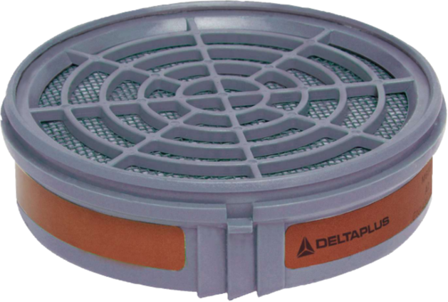 Delta Plus M6000 A2 Gri 2’li Organik Gaz ve Buhar Filtresi