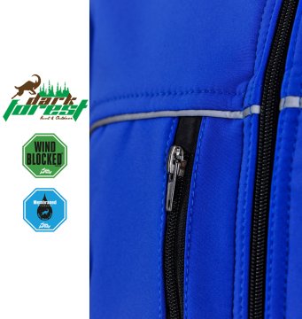 Dark Forest Su Geçirmez Termal Softshell Erkek Ceket-2005 Model-Saks