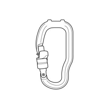 PETZL Trac Guide Makara İçin Karabina