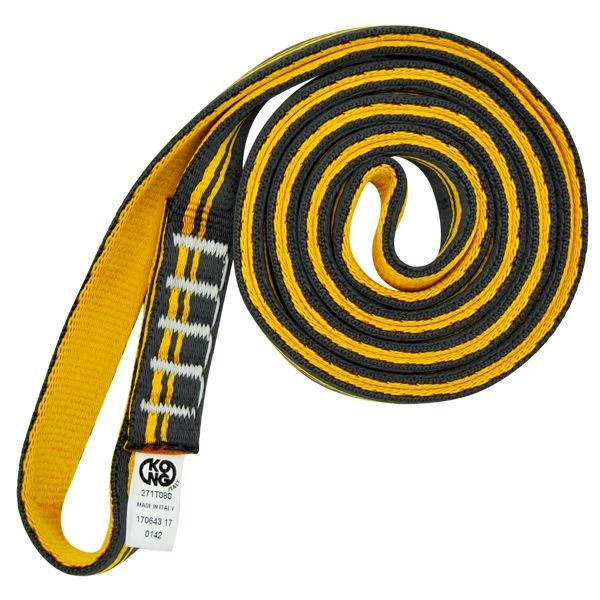 Kong Aro Sling Tubular Dikişli Halka Perlon Bant 30cm 60cm 80cm 120cm 150cm 180cm 250cm 180cm - Turuncu
