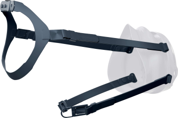 Delta Plus AIRSTORMSTRAP Lacivert Ayarlanabilir Silikon Solunum Maskesi Kayışı