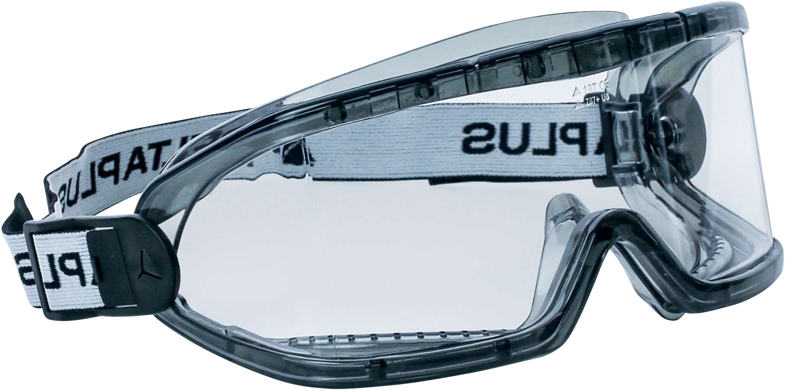 Deltaplus GALERAS CLEAR UV400 Bugulanmaz Polikarbonat Lastikli İş Güvenlik Gözlüğü