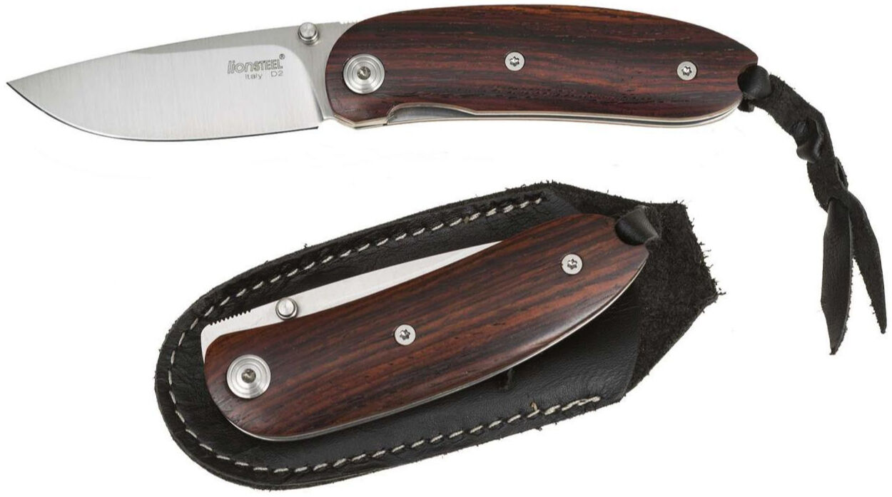 Lionsteel Mini Santos wood Çakı