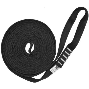 Kong Aro Sling Tubular Dikişli Halka Perlon Bant 30cm 60cm 80cm 120cm 150cm 180cm 250cm 120cm-Siyah