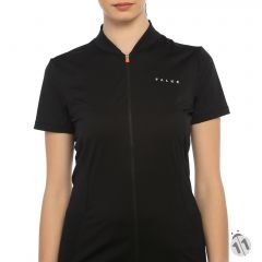 Falke Black DryFit Tam Fermuarlı Profesyonel Sporcu Tişört