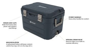 Outwell Fulmar Buzluk 30 Litre