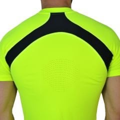 Asics Motion Outdoor Fitness Koşu Kısa Kol F. Yeşil Body Tişört