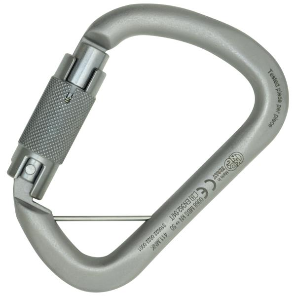 Kong X-Large Bar Carbon Auto Block Otomatik 3 Kilitli Triactlock 50KN Çelik D Karabina 411MNK999KK