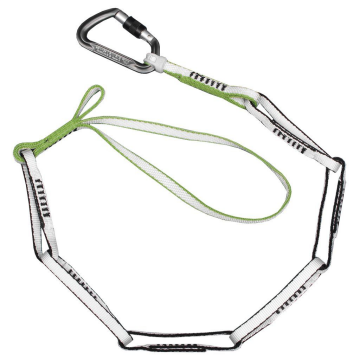 Rock Empire Flexi Chain Black 120 cm Ayarlanabilir Emniyet Perlonu