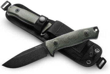 Lionsteel M5 Canvas - Black blade Bıçak