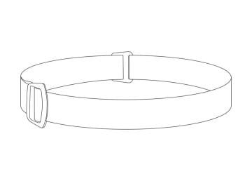 PETZL Kafa Feneri Elastik Bant E072AA00 E072BA00
