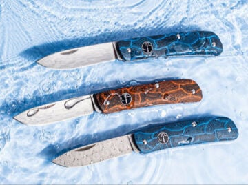 Böker Plus Tech Tool Blue Damast Çakı