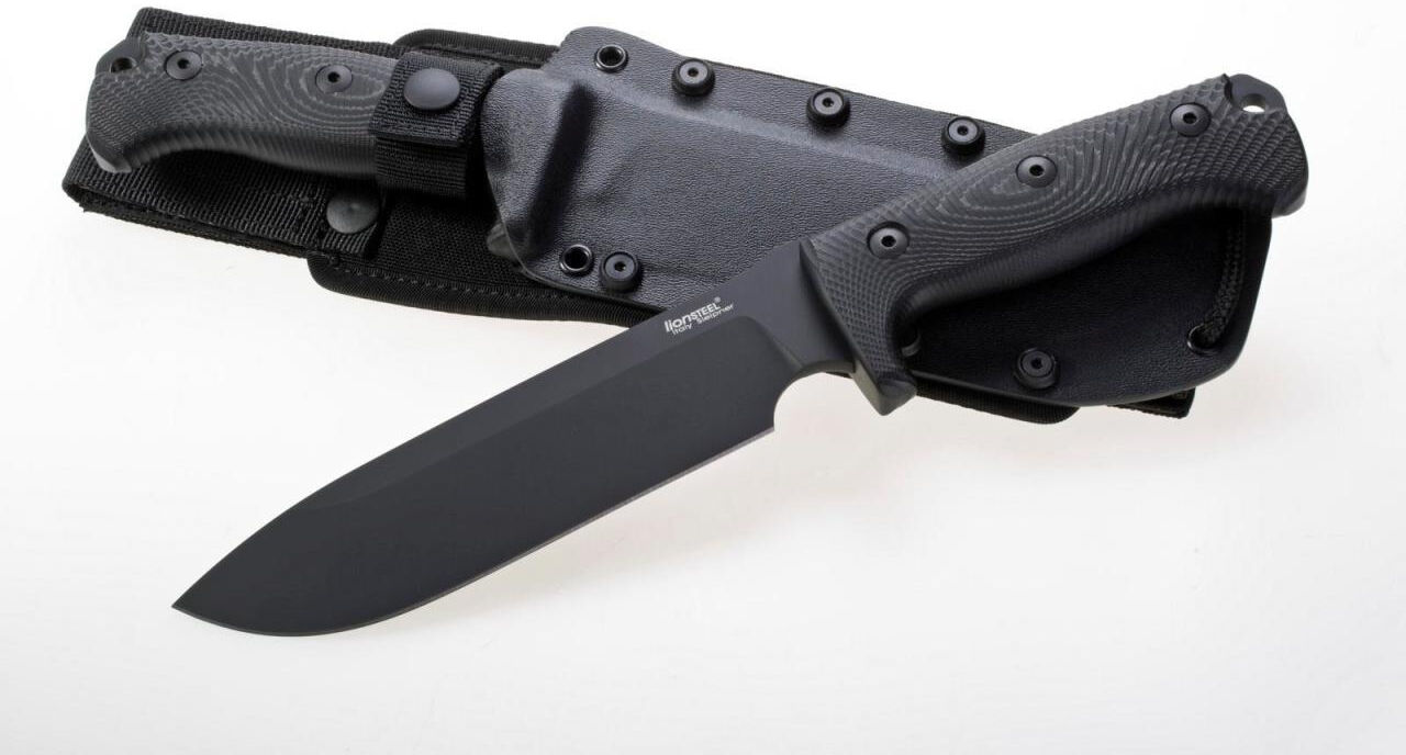 Lionsteel M7 the biggest sporting knife by lionSTEEL - Black micarta Bıçak