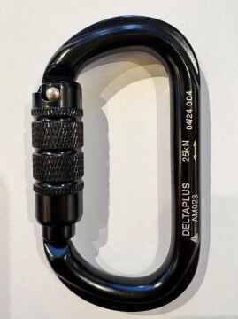 Deltaplus  AM023 Triact Lock Üçlü Hareketli 1/4 Tur Otomatik Kilitlemeli Karabina