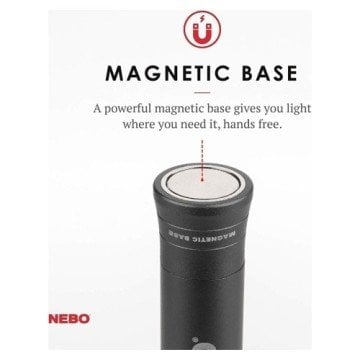 Nebo NB6306 Big Larry 400 Lümen Mıknatıslı El Kamp ve İş Feneri