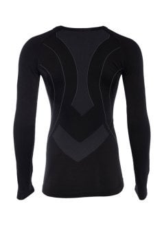 ALPINIST  Technical Activewear Termal Üst İçlik Siyah