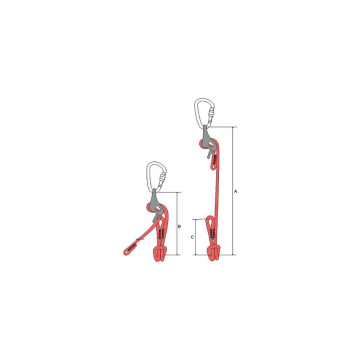 Rock Empire PIP Guide Ayarlanabilir Lanyard Kişisel Emniyet Sistemi