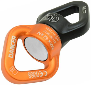 KONG Dancer Swivel Döner Fırdöndü Bağlantı Aparatı – 42 kN | RFU PPE-R/11.135 Sertifikalı 948ON0400KK