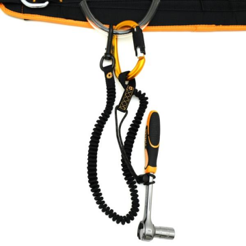 KONG Tool Leash 360 Döner Başlıklı Fırdöndülü Malzeme Askısı – Elastik Lanyard | 85-130 cm 232000000KK
