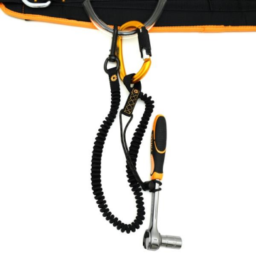 KONG Tool Leash 360 Döner Başlıklı Fırdöndülü Malzeme Askısı – Elastik Lanyard | 85-130 cm 232000000KK