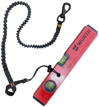 KONG Tool Leash 360 Döner Başlıklı Fırdöndülü Malzeme Askısı – Elastik Lanyard | 85-130 cm 232000000KK