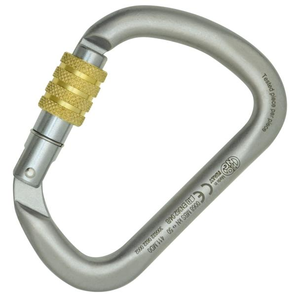 Kong X-Large Carbon Screw Sleeve Vidalı Kilitli 50KN Çelik D Karabina 411MD099PKK