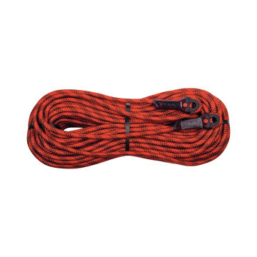 Camp Iridium 11 mm Radansalı Yarı Statik İp 10 m Red / Black EN 1891