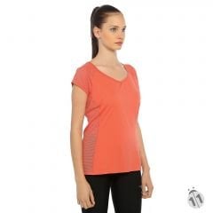 Falke Orange DryFit Fileli Profesyonel Sporcu Tişört