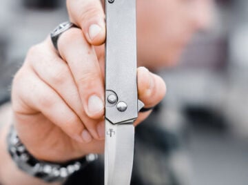 Böker Plus Kwaiken Push Button Flipper Çakı
