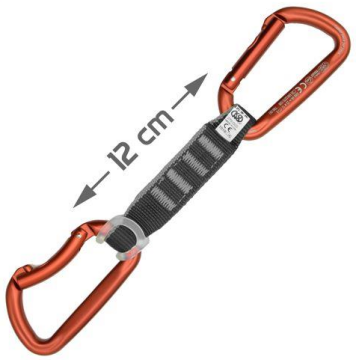 Kong Trapper Quickdraw Lario Edition Ekspres Set – EN 12275 Sertifikalı Spor Tırmanış ve Dağcılık Ekspress Quickdraw