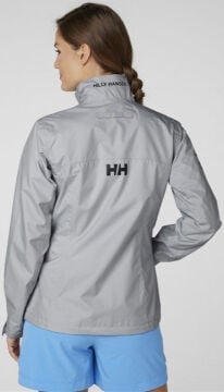 Helly Hansen W Crew Midlayer Jacket Kadın Ceket Grey Fog Gri