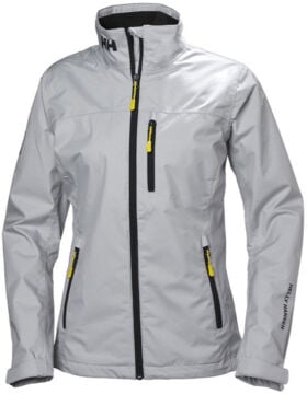 Helly Hansen W Crew Midlayer Jacket Kadın Ceket Grey Fog Gri
