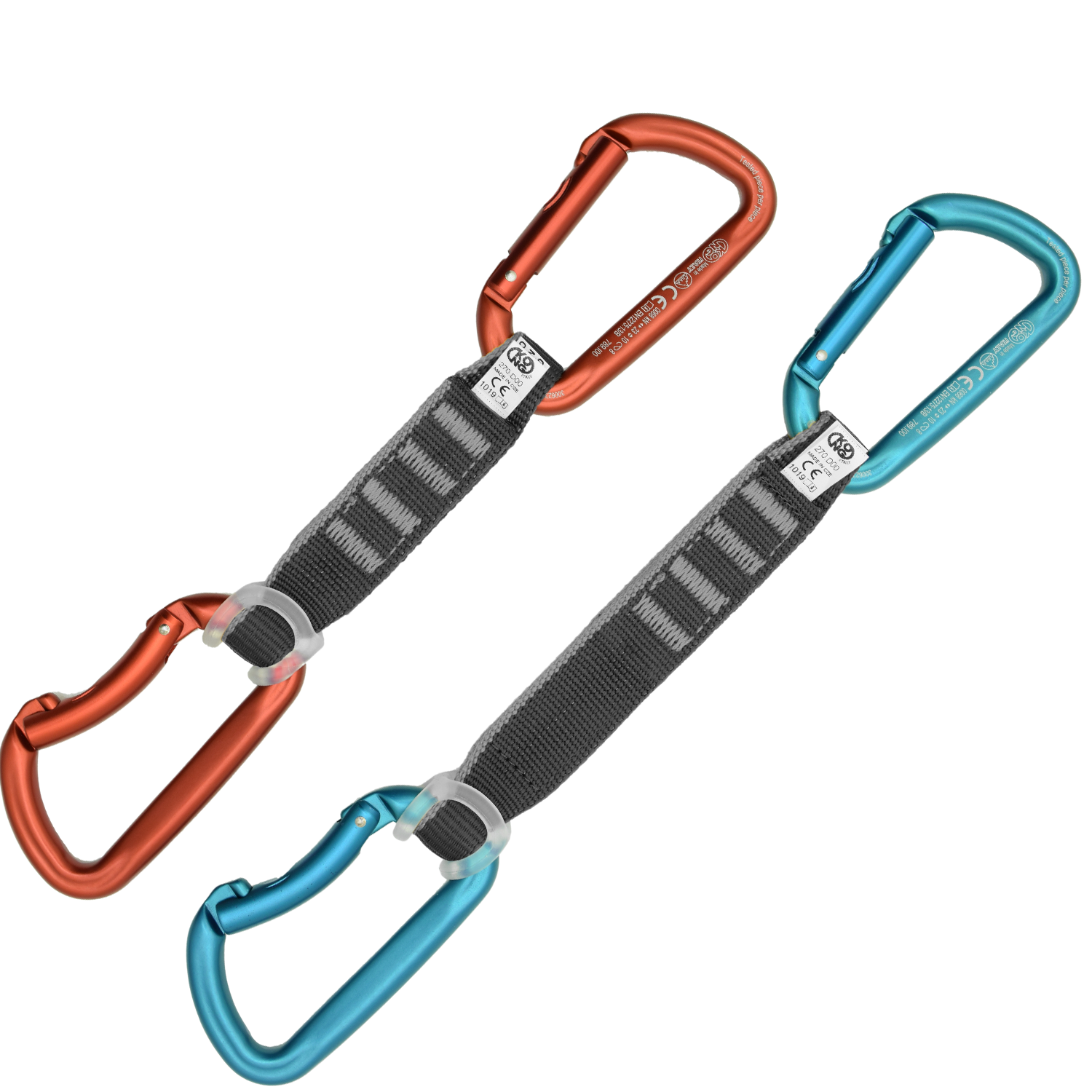 Kong Trapper Quickdraw Lario Edition Ekspres Set – EN 12275 Sertifikalı Spor Tırmanış ve Dağcılık Ekspress Quickdraw