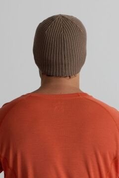 Wintry Woolona %100 Merinos Yünü Kalın Bere Kahve