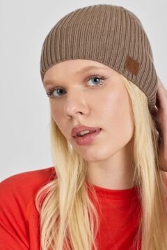 Wintry Woolona %100 Merinos Yünü Kalın Bere Kahve