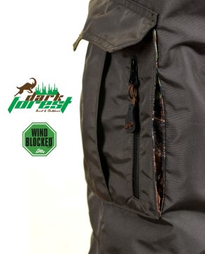 Dark Forest Su ve Soğuk Geçirmez 10000mm Softshell Pantolon Haki
