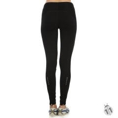 Asics Ergonomik DryFit Point 4/4 Spor Taytı Siyah