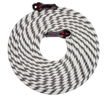 Camp Iridium 11 mm Radansalı Yarı Statik İp 50 m White / Black EN 1891