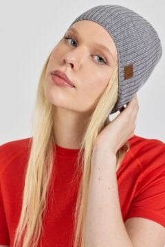 Wintry Woolona %100 Merinos Yünü Kalın Bere Gri