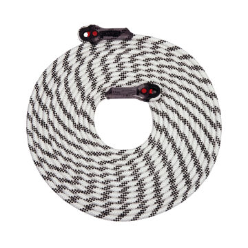 Camp Iridium 11 mm Radansalı Yarı Statik İp 60 m White / Black EN 1891