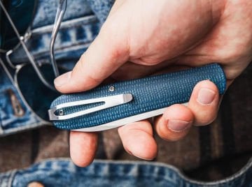 Böker Manufaktur Coffin Handle Micarta Çakı